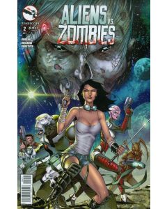 ALIENS VS ZOMBIES #2 (OF 5) A CVR METCALF 2015