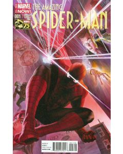 AMAZING SPIDER-MAN 2014 #1 ROSS 75TH ANNIV VAR ANMN