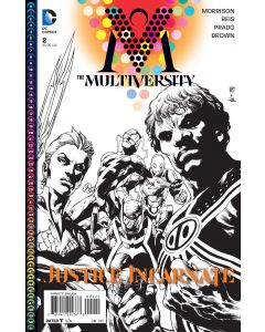 MULTIVERSITY 2015 #2 BLACK & WHITE VAR