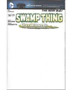 SWAMP THING #14 WE CAN BE HEROES BLANK VAR (ROT) 2012