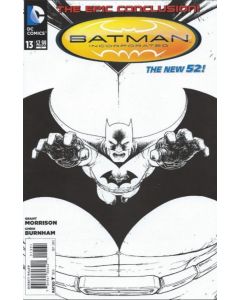 BATMAN INCORPORATED 2013 #13 BLACK & WHITE VAR ED