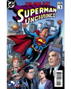 SUPERMAN UNCHAINED 2013 #1 75TH ANNIV VAR ED MODERN AGE