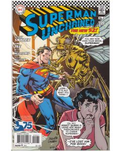 SUPERMAN UNCHAINED 2013 #2 75TH ANNIV VAR ED SILVER AGE