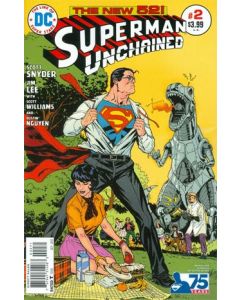 SUPERMAN UNCHAINED #2 75TH ANNIV VAR 