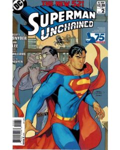 SUPERMAN UNCHAINED 2013 #2 75TH ANNIV VAR ED MODERN AGE