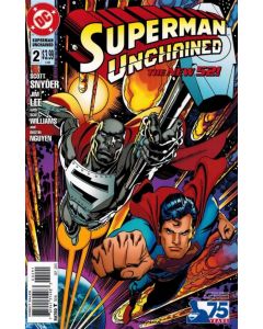 SUPERMAN UNCHAINED 2013 #2 75TH ANNIV VAR ED REBORN
