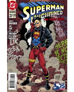 SUPERMAN UNCHAINED 2013 #3 75TH ANNIV VAR ED REBORN 