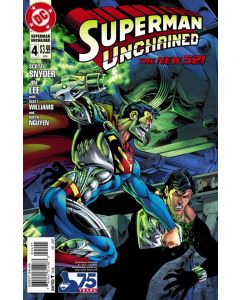 SUPERMAN UNCHAINED 2013 #4 75TH ANNIV VAR ED REBORN