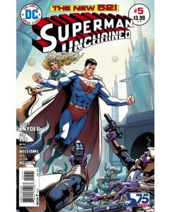 SUPERMAN UNCHAINED #5 75TH ANNIV VAR ED VILLAIN