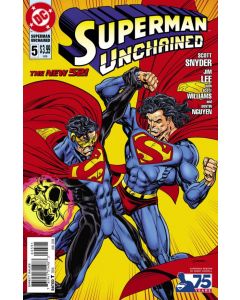 SUPERMAN UNCHAINED 2014 #5 75TH ANNIV VAR ED REBORN DAVISVAR