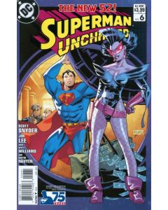 SUPERMAN UNCHAINED 2014 #6 75TH ANNIV VAR ED MODERN AGE