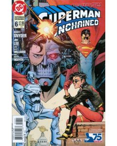 SUPERMAN UNCHAINED 2014 #6 75TH ANNIV VAR ED REBORN 