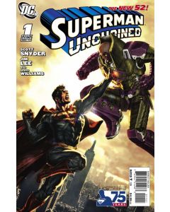 SUPERMAN UNCHAINED 2013 #1 75TH ANNIV VAR ED LUTHOR CVR