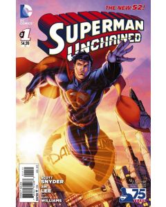 SUPERMAN UNCHAINED 2013 #1 75TH ANNIV VAR ED NEW 52 CVR