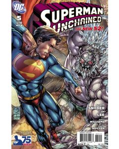 SUPERMAN UNCHAINED 2014 #5 75TH ANNIV VAR ED VILLAIN VAR
