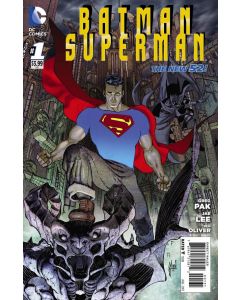 BATMAN SUPERMAN 2013 #1 VAR SUPERMAN