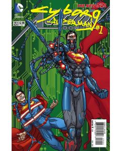ACTION COMICS 2013 #23.1 CYBORG SUPERMAN LENTICULAR CVR