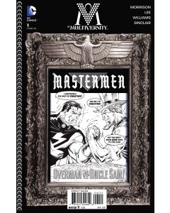 MULTIVERSITY MASTERMEN 2015 #1 BLACK & WHITE VAR