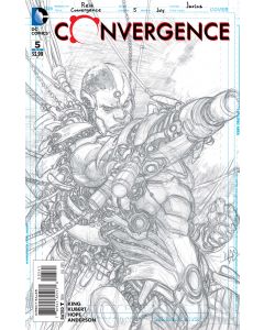 CONVERGENCE 2015 #5 CYBORG SKETCH VAR ED