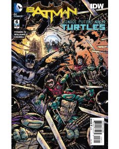 BATMAN TEENAGE MUTANT NINJA TURTLES 2016 #6 Eastman Var