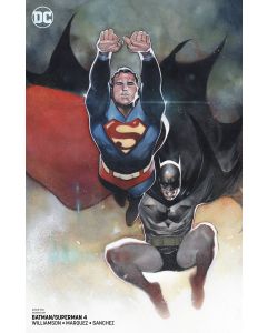 BATMAN SUPERMAN #4 CARD STOCK VAR ED YOTV 2019