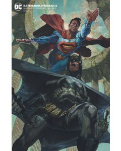 BATMAN SUPERMAN #6 CARD STOCK VAR ED 2020
