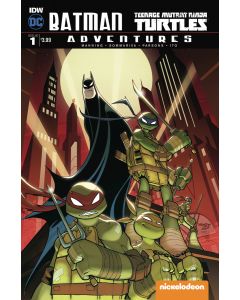 BATMAN TMNT ADVENTURES 2016 #1 Sommariva var