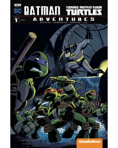 BATMAN TMNT ADVENTURES 2016 #1 Barta var