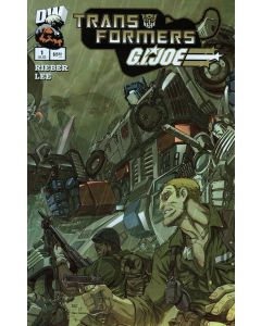 TRANSFORMERS GIJOE #1 FOIL VAR