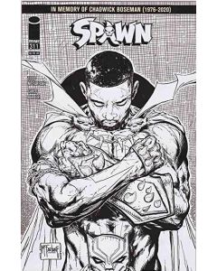 SPAWN #311 MCFARLANE BLACK AND WHITE VAR