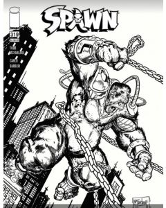 SPAWN #319 CVR D MCFARLANE B&W VAR 2021