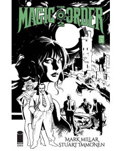 MAGIC ORDER 2 #3 (OF 6) CVR B IMMONEN B&W