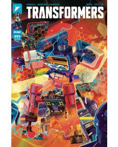 TRANSFORMERS #5 10 COPY INCV AROCENA VAR