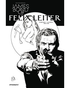 JAMES BOND FELIX LEITER #1 (OF 6) CVR C 10 COPY B&W INCV 2017