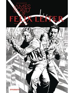 JAMES BOND FELIX LEITER #2 (OF 6) CVR B 10 COPY B&W INCV 2014