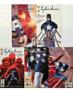 CAPTAIN AMERICA THE EXTEMISTS 1-5 SET