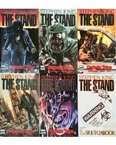 THE STAND CAPTAIN TRIPS 1-5 + SKETCHBOOK SET