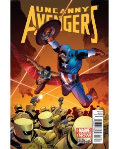 UNCANNY AVENGERS #18.NOW CAPTAIN AMERICA VAR ANMN
