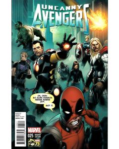 UNCANNY AVENGERS #25 DEADPOOL 75TH ANNIV PHAM VAR AXIS