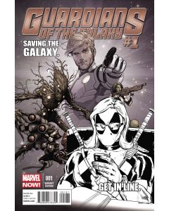 GUARDIANS OF GALAXY #1 TEXTS FROM DEADPOOL SKETCH VAR NOW 2013