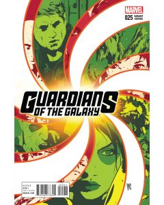 GUARDIANS OF GALAXY #25 SORRENTINO VAR 2015