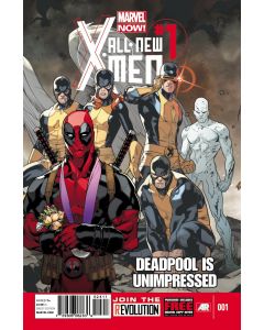ALL NEW X-MEN #1 UNIMPRESSED DEADPOOL VAR NOW