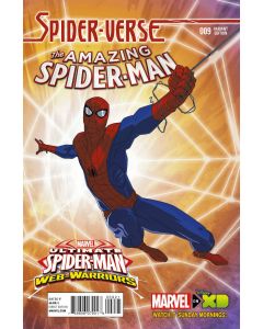 AMAZING SPIDER-MAN #9 MARVEL ANIMATION SPIDER-VERSE VAR SV 2014