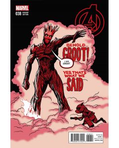 AVENGERS #38 ROCKET RACCOON AND GROOT VAR TRO