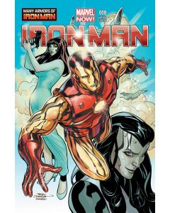 IRON MAN #8 IRON MAN MANY ARMORS VAR NOW2