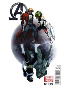 NEW AVENGERS #21 GOTG FERRY VAR
