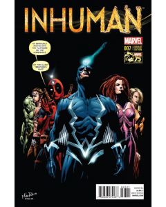 INHUMAN #7 DEADPOOL 75TH ANNIV PERKINS VAR