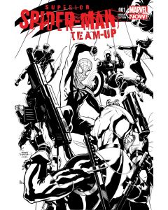  SUPERIOR SPIDER-MAN TEAM-UP (2013) #1 (PARTY SKETCH VARIANT)