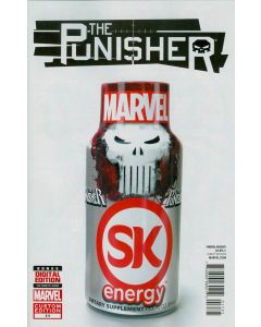 Punisher #11 CUSTOM EDITION SK ENERGY DRINK VARIANT COVER | EDMONDSON & GERADS