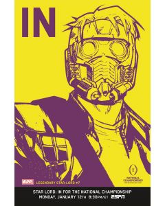 LEGENDARY STAR LORD #7 IN VAR (PP #1155) 2015